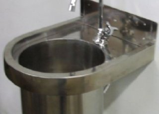 BACIA REDONDA INOX -  AGMAC - BRX-30