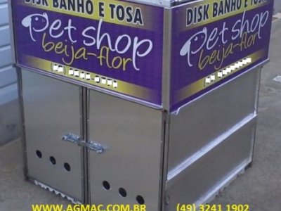 CONTAINER / FURGÃO TRANSPORTE PETS  - AGMAC - CTP-8C