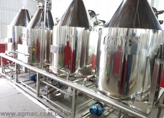 COZINHA CERVEJEIRA  - AGMAC-CCT-250L PLUS + 1 PANELA EXTRA