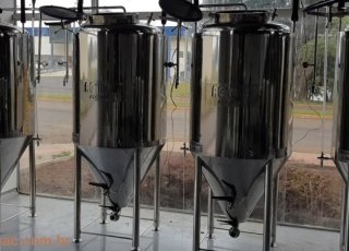 Fermentadores inox industriais sob medida