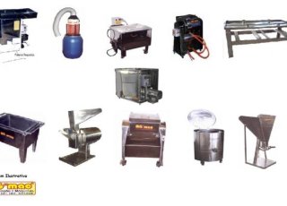 Micro Usina de Temperos / Pastas/ Líquidos e Desidratados - MU-TPLD 25/50