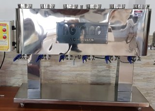 Envasador Manual Pastas* ex: amendoim e castanhas- Self service - Banho maria - AGMAC-EBM-R6/5L-INOX