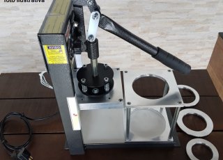 SELADORA MANUAL DE POTES E COPOS -SELO ALUMÍNIO - AGMAC - AGSP-150-M