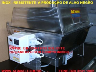 -    ESTUFA / SECADOR - AGMAC-ES6B-MINI -INOX, adequado p/ produzir alho negro, desidratar alimentos
