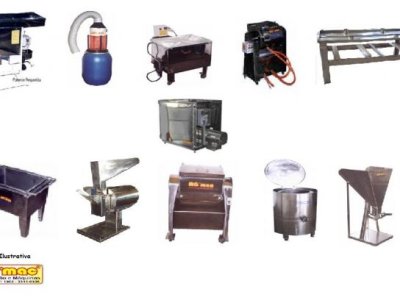 Micro Usina de Temperos / Pastas/ Líquidos e Desidratados - MU-TPLD 25/50